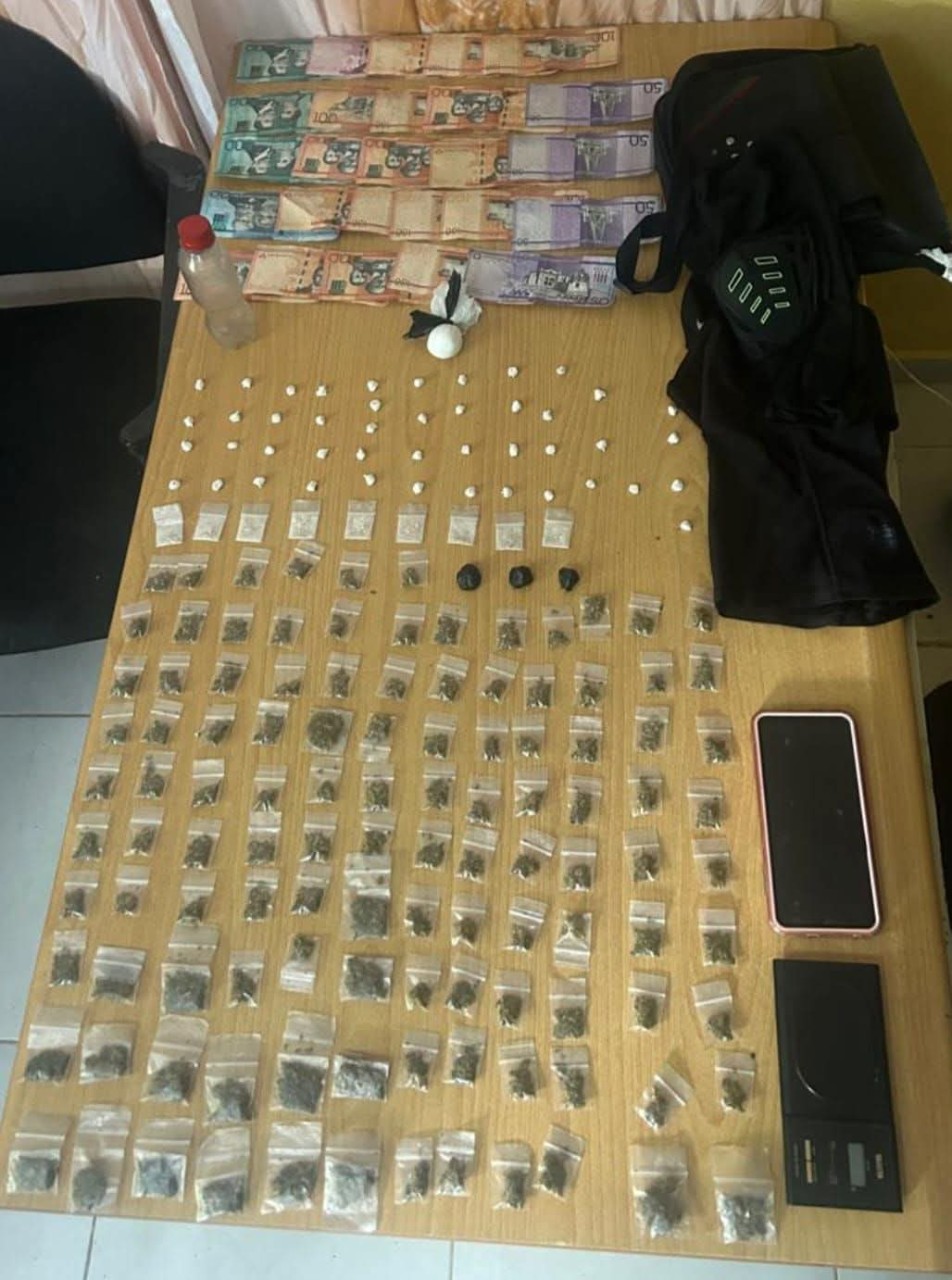 Apresan hombre en Altamira tras ocupársele 173 porciones de drogas y dinero en efectivo