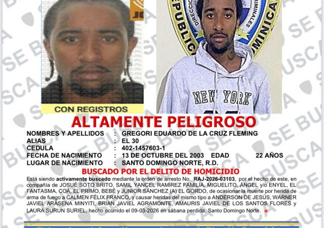 Intercambio de disparos: Policía abate a hombre acusado de homicidio en Santo Domingo Norte