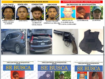 Policía desarticula banda vinculada a asalto en Guachupita