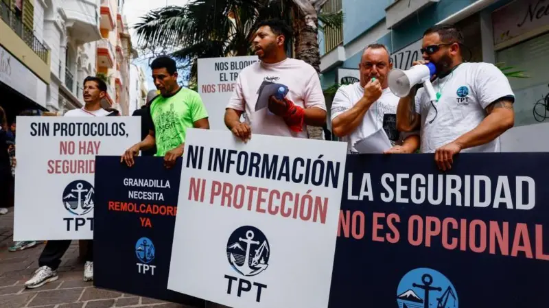 Tenerife reacciona con enojo y preocupación por la llegada del barco con pasajeros afectados por hantavirus