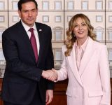Marcos Rubio impondrán sanciones a Cuba tras reunirse con la primera ministra de Italia