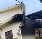 Incendio en vivienda La Vega provoca scare en familia