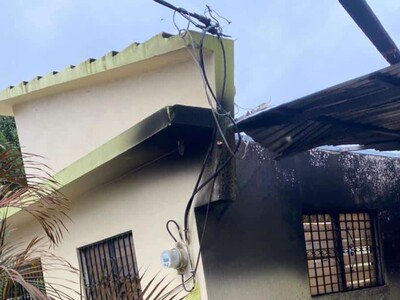 Incendio en vivienda La Vega provoca scare en familia