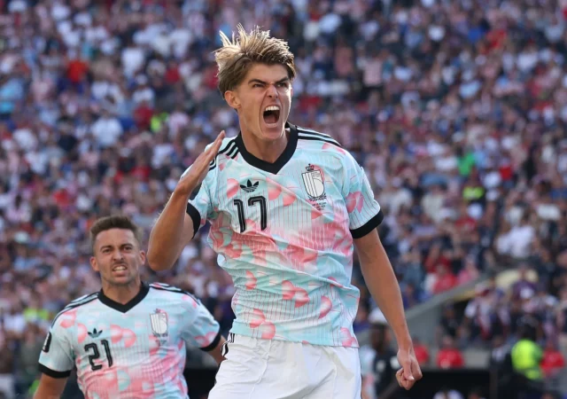 Bélgica vence a Estados Unidos por 4-1 y alcanza los cuartos de closing del Mundial