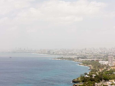 Polvo del Sahara y calor en República Dominicana este sábado