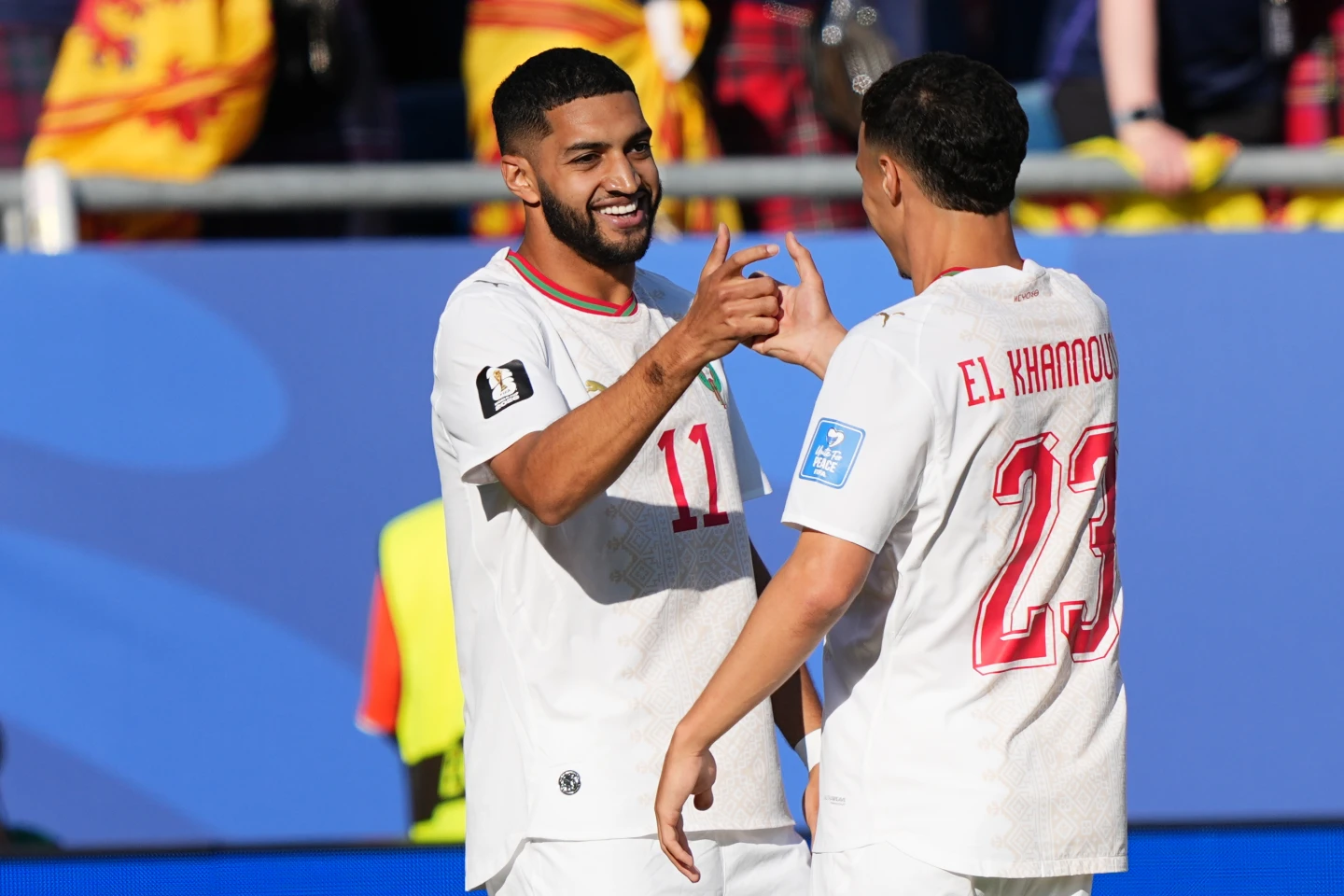 Ismael Saibari anota en el segundo minuto para darle la victoria a Marruecos sobre Escocia