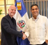 Gianni Infantino llega a RD y ofrece respaldo de la FIFA al fútbol dominicano