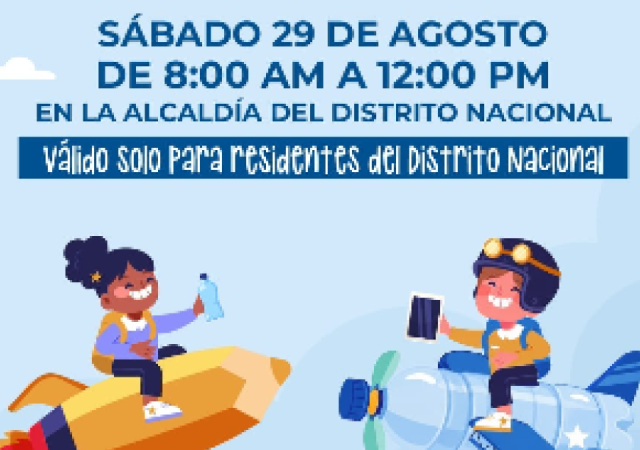 Tercera edición de Plásticos por útiles escolares será el 29 de agosto