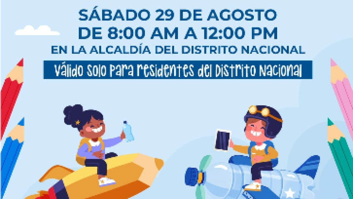 Tercera edición de Plásticos por útiles escolares será el 29 de agosto