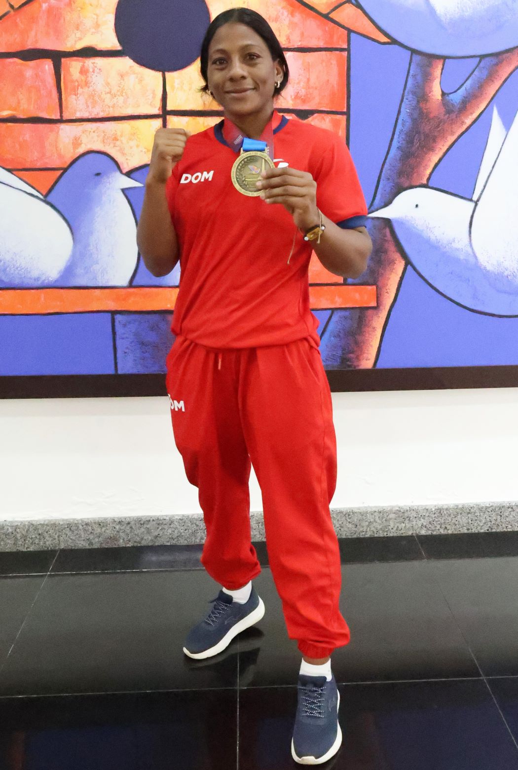 Estefani Almánzar, es la más resiliente en el boxeo