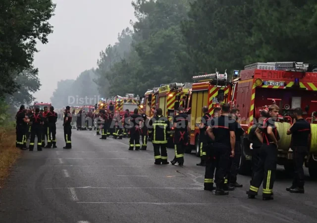 Más de 250 mil personas huyen de sus hogares en Francia y España por los incendios forestales