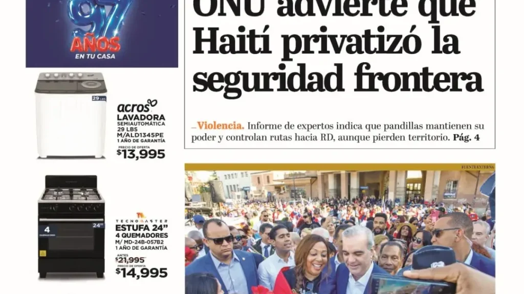 Edición impresa 12 de octubre del 2026