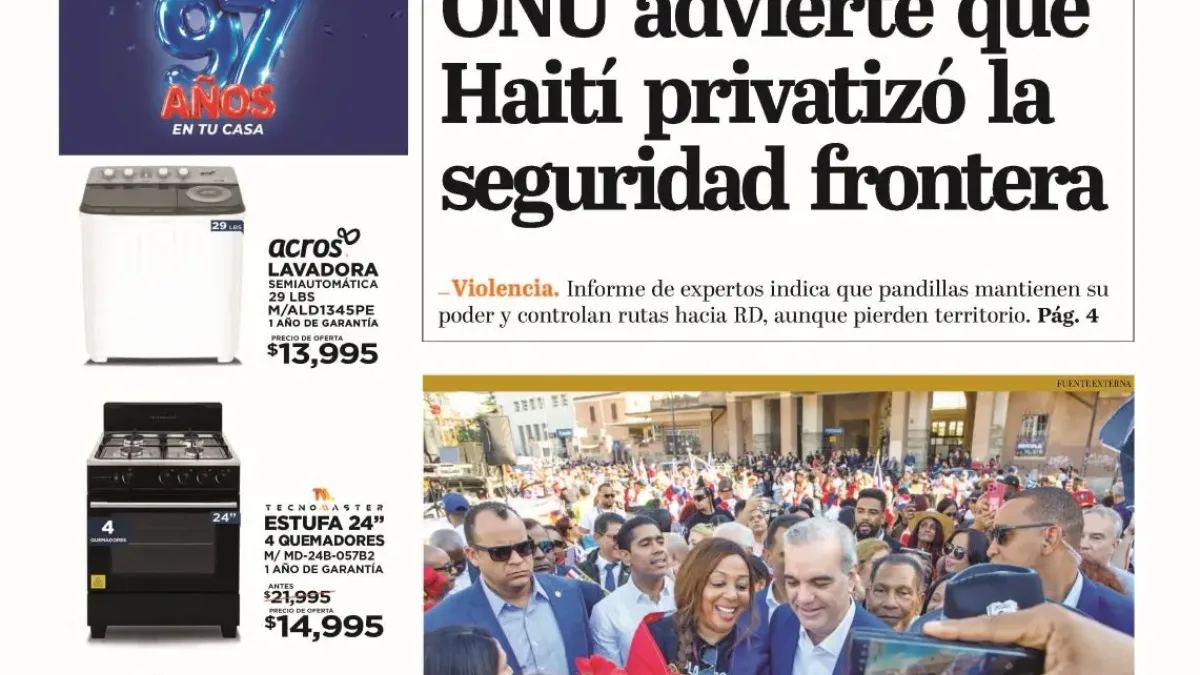Edición impresa 12 de octubre del 2026