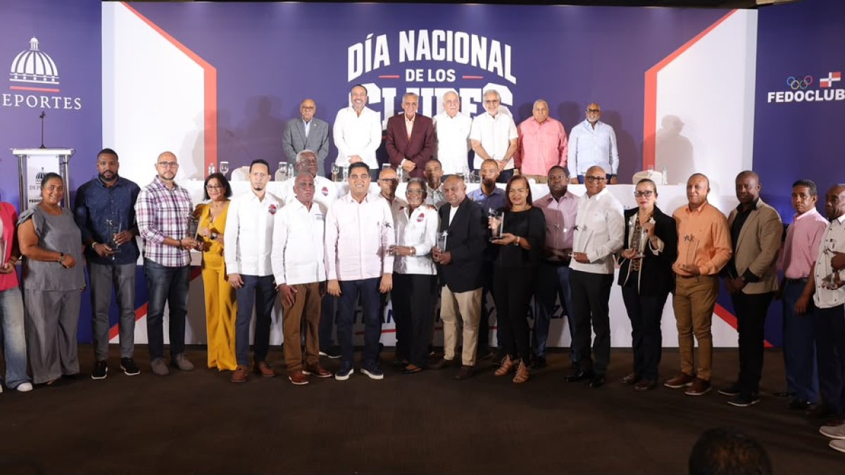 Miderec reconoce a 12 clubes en el Día Nacional de los Clubes