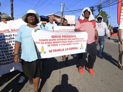 Familias piden a Abinader gestionar regreso de dominicanos en Rusia